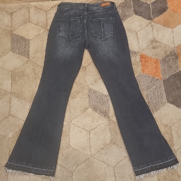 Nwot Shyanne Boho Western Flare Bell Bottom Bootcut Jeans Womens Size 28x32 - Picture 2 of 3
